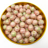 10mm Gold-sprinkled Water-dyed Transfer Glass Beads Loose Handmade Bracelets Necklaces