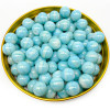 10mm Gold-sprinkled Water-dyed Transfer Glass Beads Loose Handmade Bracelets Necklaces