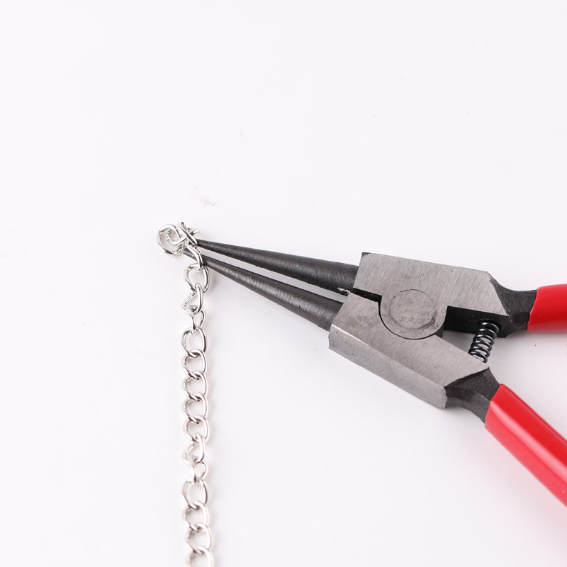 Red Tip Opening Chain Pliers Diy Handmade Jewelry Tool Accessories