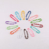 6cm Colorful Paint Glossy Three-hole Pin Brooch Safety Buckle Diy Handmade Clothing Waist