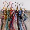 Ethnic Style Colorful Cotton Thread Pineapple Bag Tassels Hand-woven Jewelry Pendant Rope