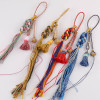 Ethnic Style Colorful Cotton Thread Pineapple Bag Tassels Hand-woven Jewelry Pendant Rope
