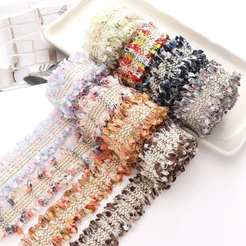 Colorful Polyester Small Fragrant Lace Handmade Diy Material Jewelry Accessories Clothing