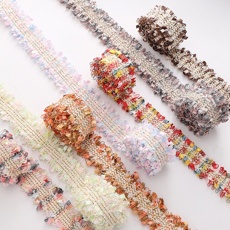 Colorful Polyester Small Fragrant Lace Handmade Diy Material Jewelry Accessories Clothing