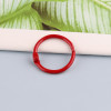 30mm Color Painted Metal Book Ring Card Key Diy Loose-leaf Binding Jewelry Accessories