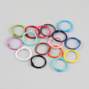 30mm Color Painted Metal Book Ring Card Key Diy Loose-leaf Binding Jewelry Accessories