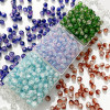 8mm Crystal Explosion Beads Ice Cracked Glass Hand String Loose Batch Handmade Diy