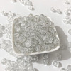 8mm Crystal Explosion Beads Ice Cracked Glass Hand String Loose Batch Handmade Diy